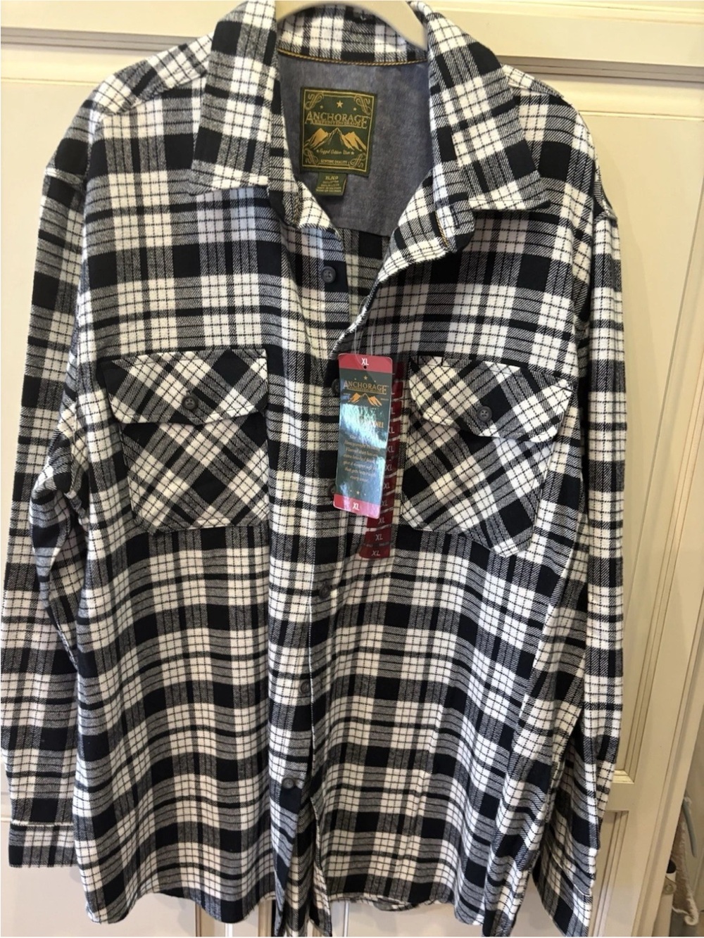 Men’s Anchorage Expedition Flannel Shirt Size XL NWT  Plaid